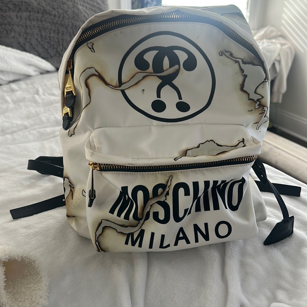 Moschino Milano backpack in great condition. Used only a few times.